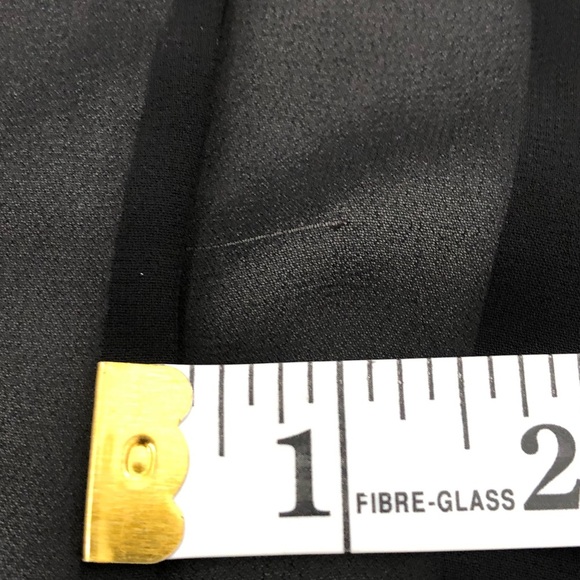 Lush Elegant Maxi Dress Deep V Back Black XS - Picture 13 of 16